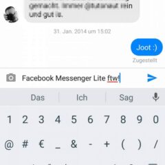 Facebook Messenger Lite Chats